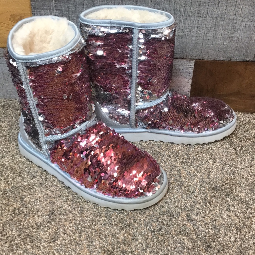 Classic Short UGG Cosmos Sequin Boots